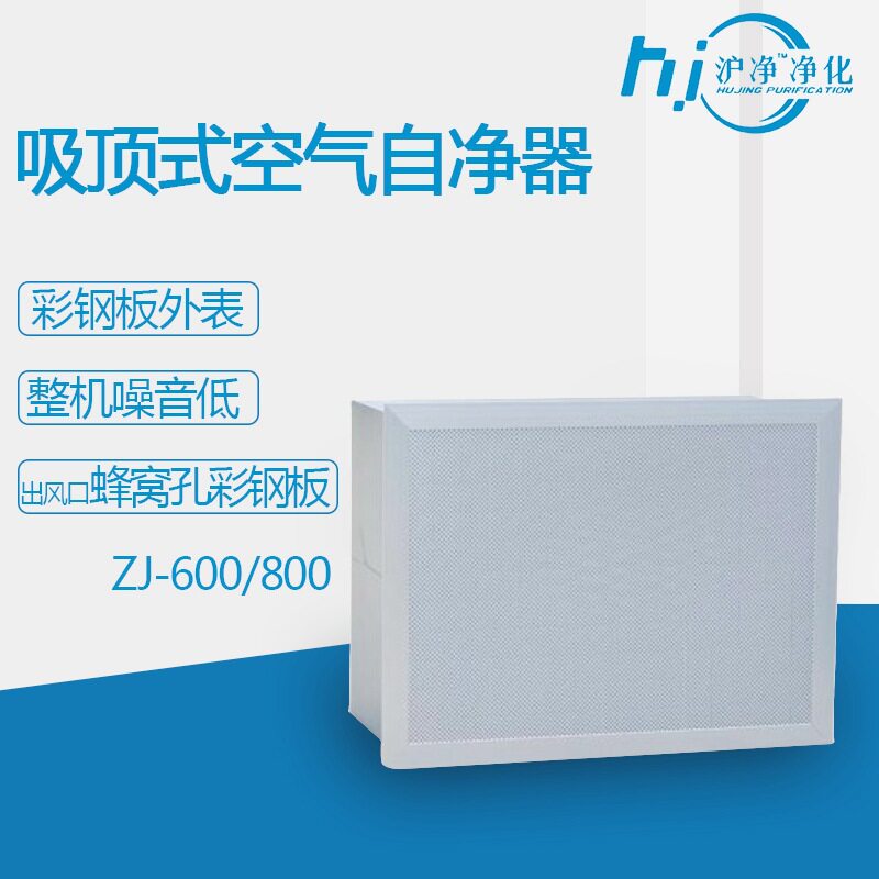 ZJ-600/800吸顶式空气自净器环保设备实验室专用除尘设备