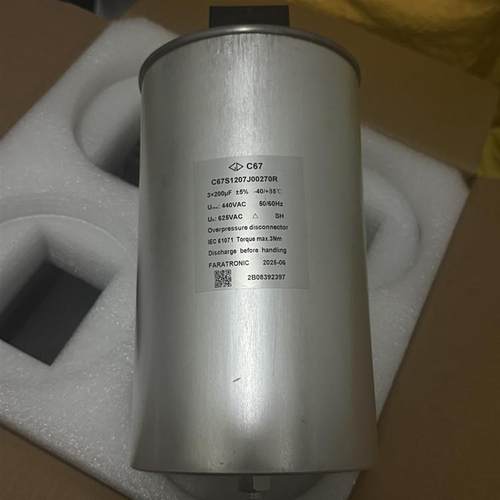 原装 C67S1207J00270R E62.S23-204M30 3*200UF 法拉 电力电容器