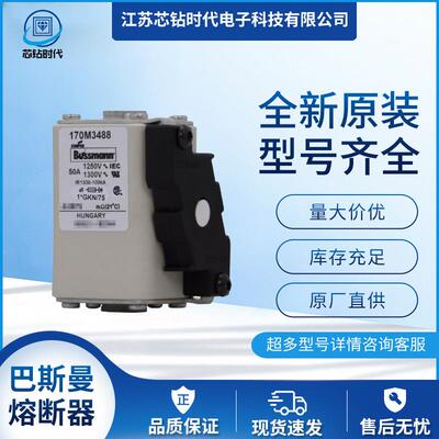 170M3488 170M3489 170M3490 巴斯曼BUSSMANN熔断器保险丝