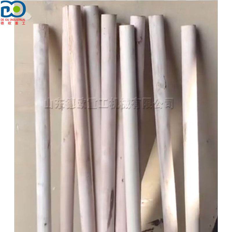 楼梯扶手圆木棒成型设备 方形棍子加工机器 铁锹木杆圆棒机