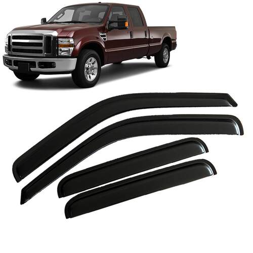适用福特For Ford F-250 CREW CAB 2008-2010晴雨挡侧窗导流板