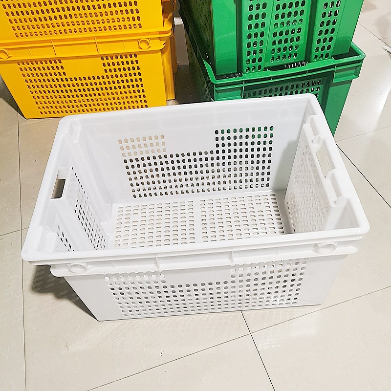 周转箱大码筐子长方形特厚塑料框子仓库转运框周转筐超大搬运篮子