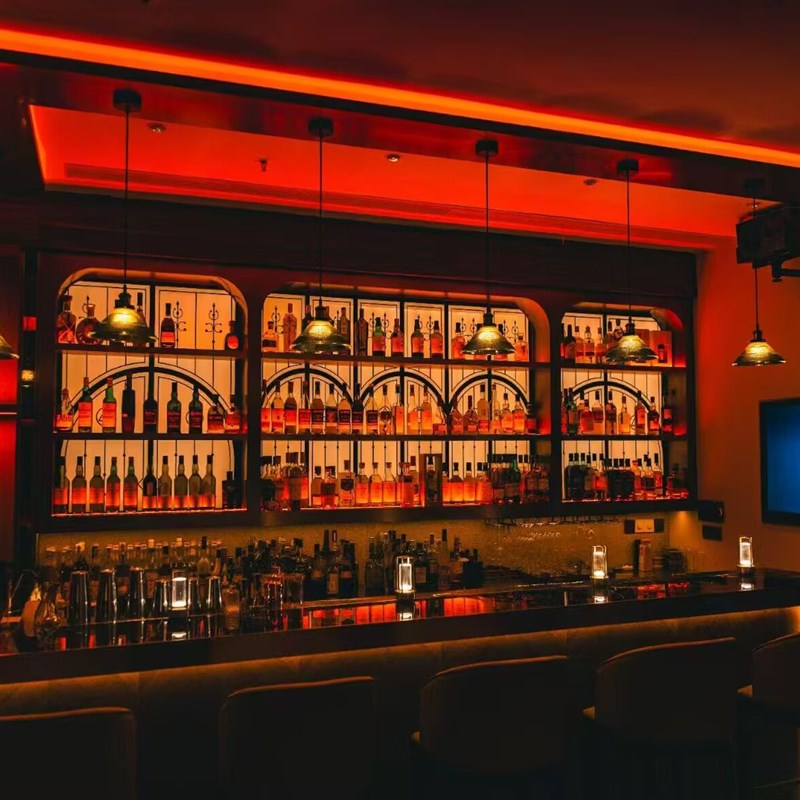 定制工业风酒吧咖啡健身房台球餐饮店前台接待吧台桌收银台柜转角