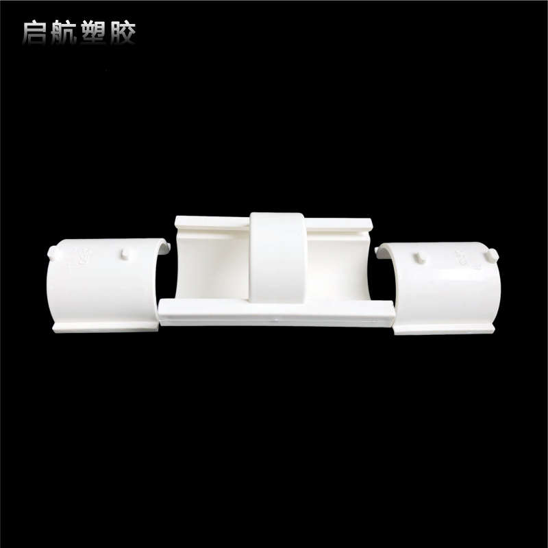 50 75 110PVC排水管直接无台阶下水管抢修补漏片维修分体式伸缩节