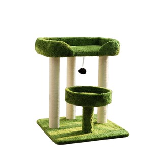 肥猫布偶b缅因猫窝猫树猫爬架一体剑麻替换垫子猫玩具攀爬猫架大