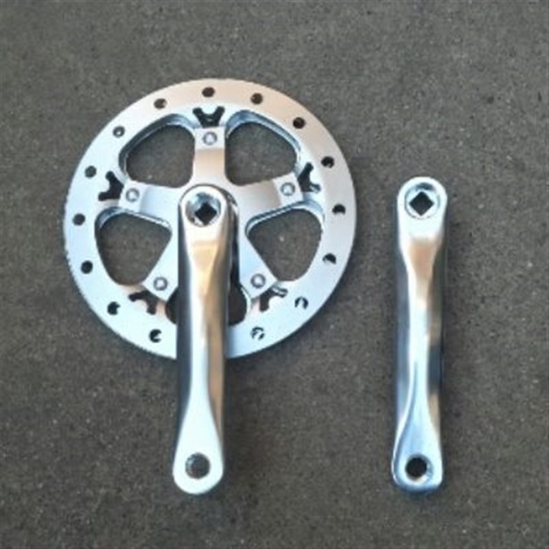 代驾车20/22/2k4/26寸自行车牙盘46 48齿轮盘链轮曲柄拐腿脚蹬包