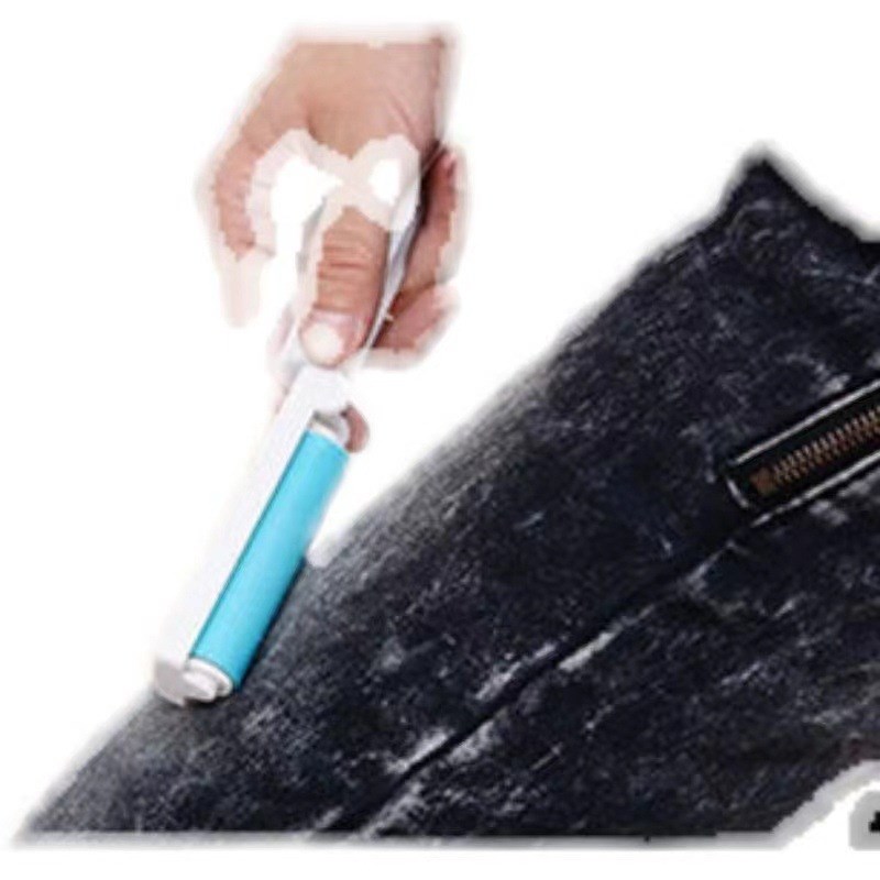 【3个9.9】迷你可折叠可水洗粘B毛器便携式衣物除毛器地毯床单毛