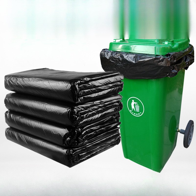 超大垃圾袋加厚黑色大号商用240L特大垃圾桶酒店O物业环卫120X140