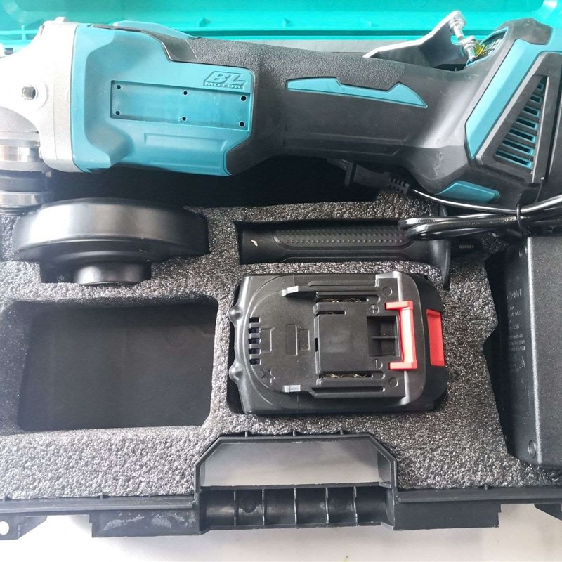 现货爆充电式角磨机锂电无刷角磨机抛光机切割机T充电耐久打磨机