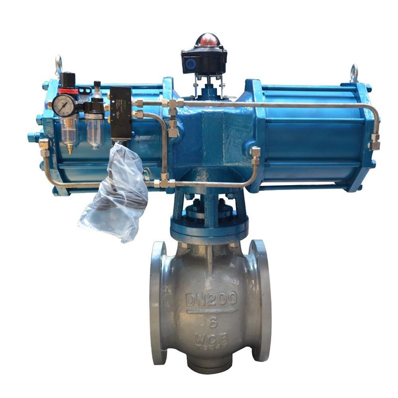 浙江展旭德厂n家生产气动碳钢法兰球阀