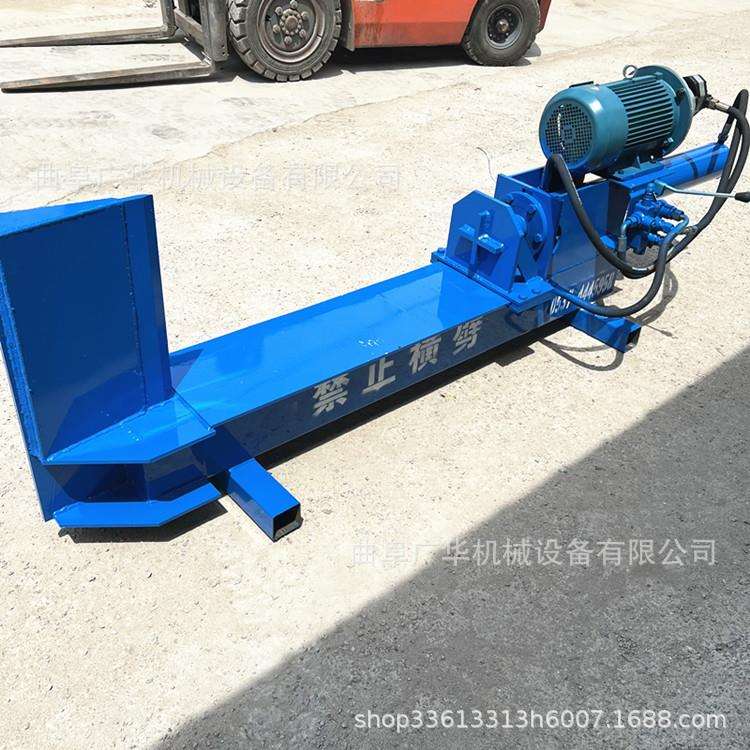 树桩切木机 电动液压多瓣劈柴机 家用小型劈柴机 树墩木材