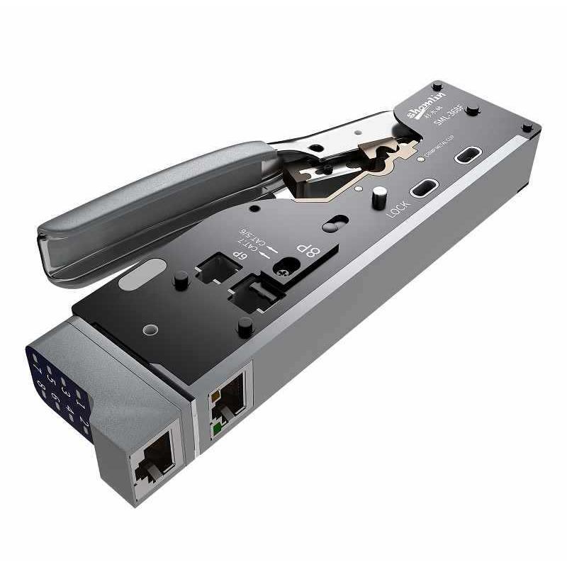 9YW网线钳水晶头压线钳专业级超五类6六7七类接头燕尾夹网钳单端