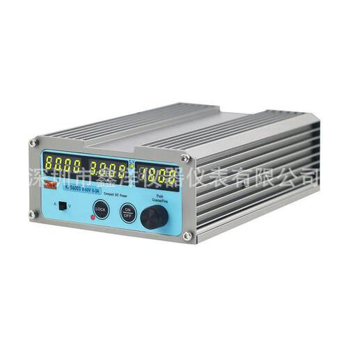 美瑞克KPS6003可调直流开关电源 0-60V 0-3A 四位显示带功率显示