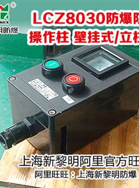 BZC8050-A2L LCZ8030-A2L防爆防腐操作柱 立柱式 新黎明