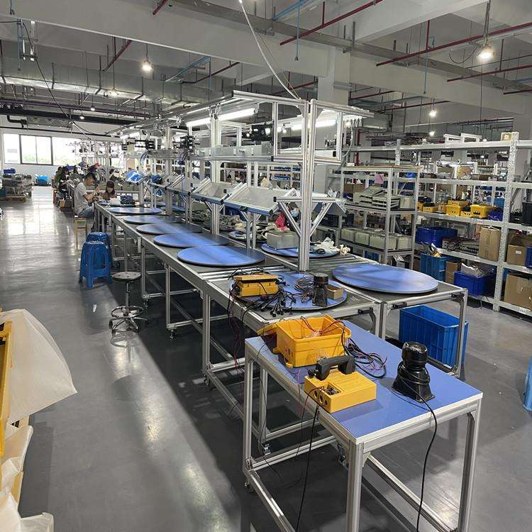 电器生产线工作台防静电台面板流利条物料滑动组装操作物料配送