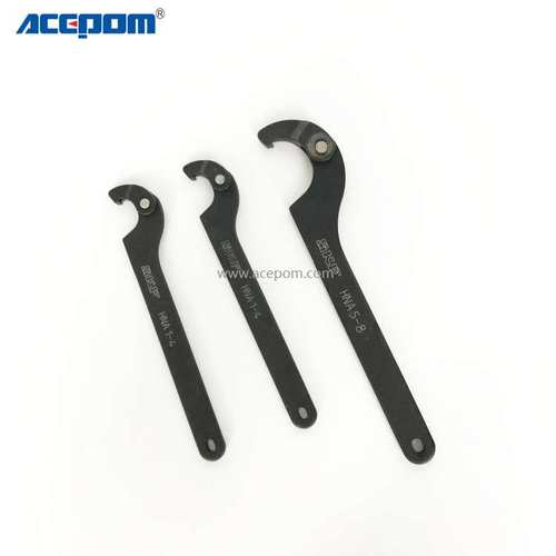 SKF可调式钩形扳手HNA1-4/5-8/9-13/14-24紧固或松开螺母可用24种