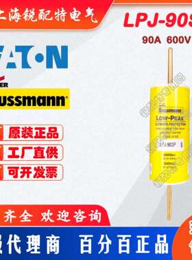 LPJ-90SP 延时保险丝 600V 90A 巴斯曼BUSSMANN熔断器