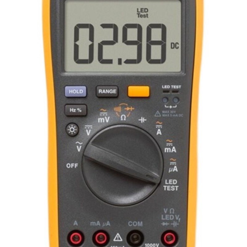 福禄克万用表F15B+/17B+/Fx101/18B/107高精度数字万用表F12E