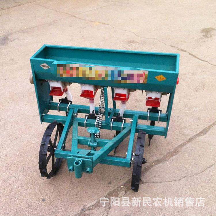 手扶拖拉机带的小麦播种机黄豆红豆绿豆豌豆旱稻施肥播种一体机