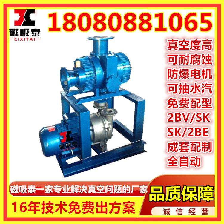 JZJ2S150-1系罗茨水环真空机组油脂真空蒸馏/精馏抽真空精馏系统