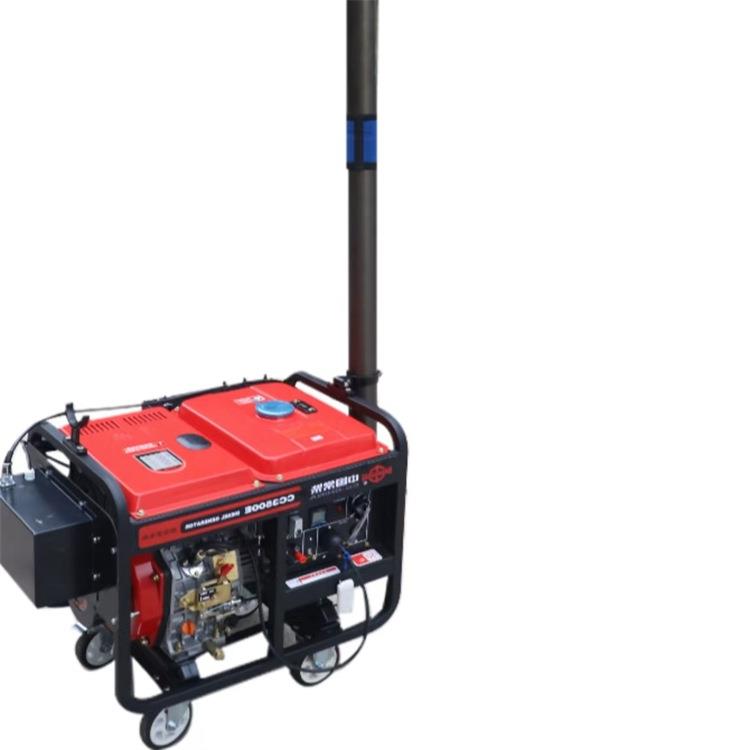 移动照明灯组应急照明灯车自动升降工作灯汽油柴油发电灯车