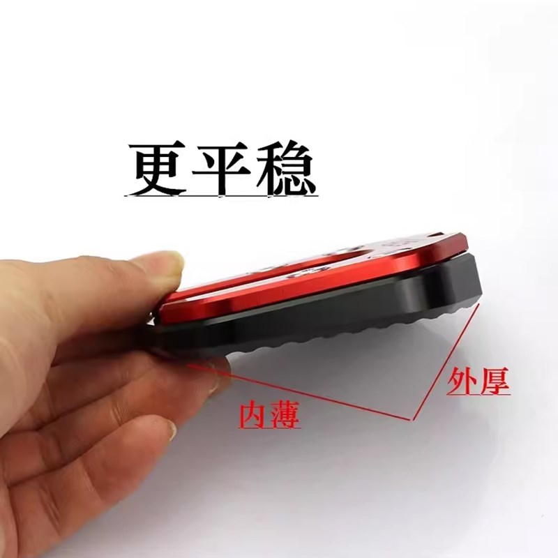 适用春风500SR边撑垫加大底座摩托车改装配件加宽脚撑底板侧撑垫