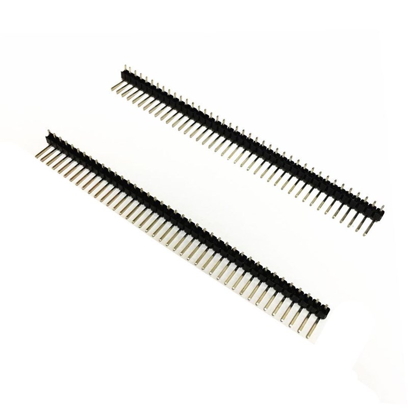 弯针 单排弯针 间距2.54MM 1x40P 弯排针  90度 一包200个