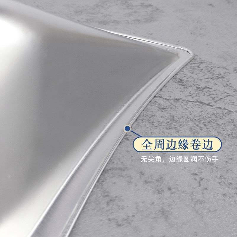 不锈钢垃圾铲簸箕家用加厚单个撮子畚斗特厚撮箕扫地铲子