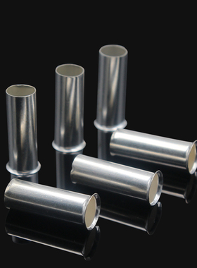 EN管型裸端头 EN0508/1508/2508冷压接线端子紫铜镀锡铜管铜鼻子