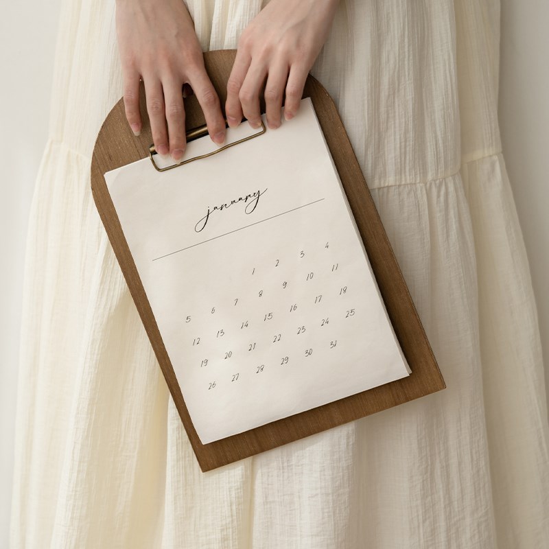 润家家居民宿咖啡店菜谱板菜夹单票据写字板签字文件夹板摄影道具