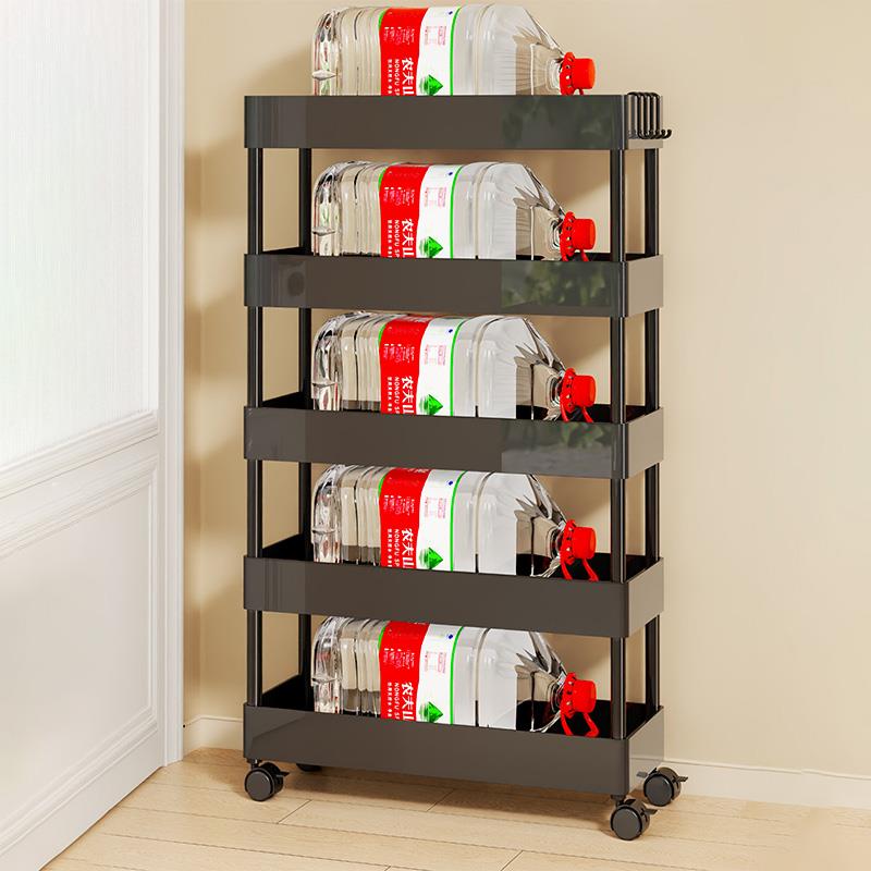 10公分cm夹缝收纳柜超窄缝柜极窄缝隙厨房薄柜置物架夹缝柜窄架子