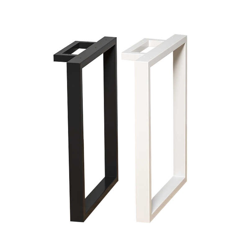 宽高定制吧台脚餐桌腿书桌脚凳腿桌架办公桌子腿铁艺茶几桌脚支架