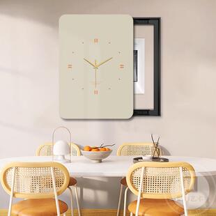 小清新纯色电表箱装饰画极简竖版遮挡配电箱网线盒变电箱盖板挂画