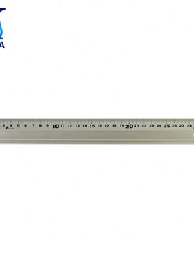 SHINWA亲和铝直尺 30cm 金色  65417