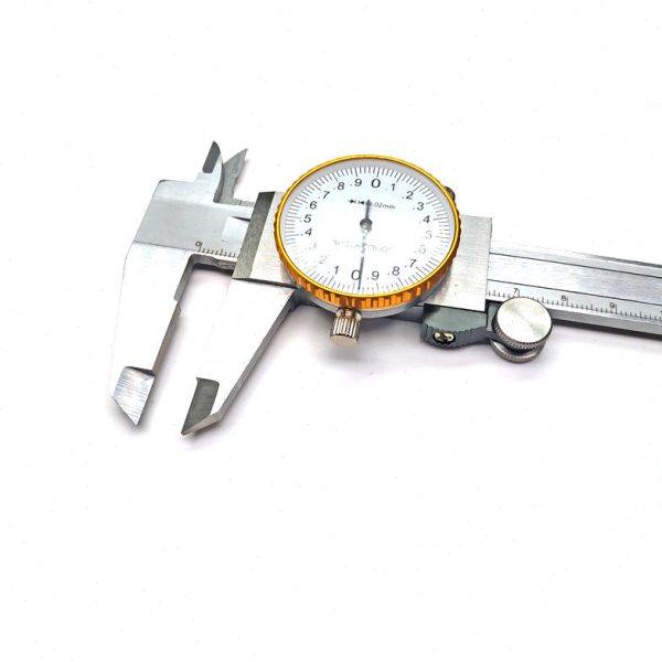 进口带表卡尺高精度不锈钢工业级油代表游标卡尺0-300mm0-150-200