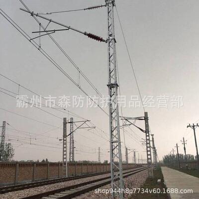 铁路接触网抢修支柱LTQ110Me铝合金格构式抢修塔接触网平台支架