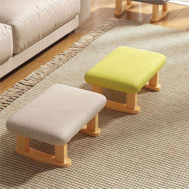 J^实木踮脚凳子防翘腿办公室脚托宿舍脚凳脚踏板儿童墩