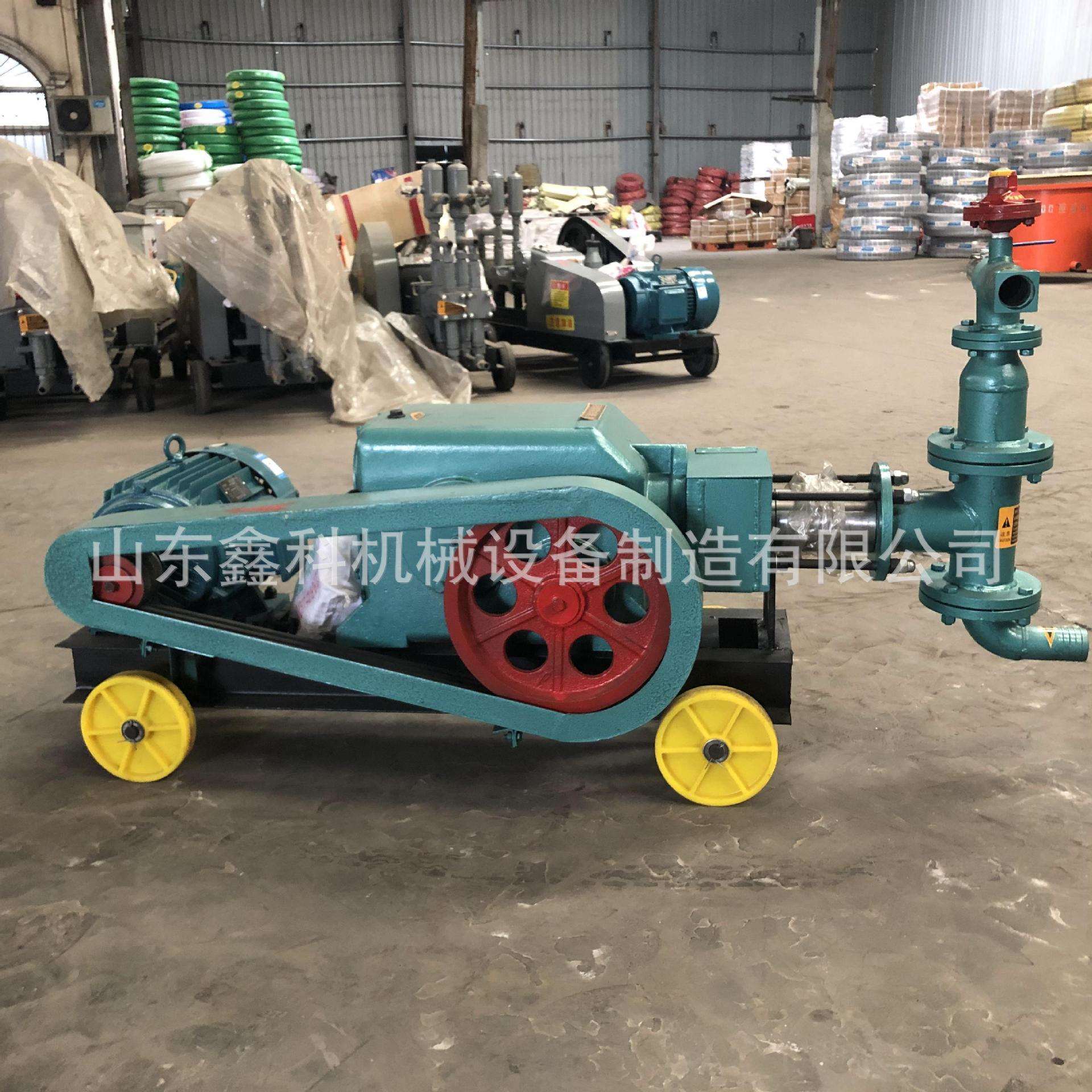 小型活塞式灰浆注浆机 电动活塞卧式注浆泵 建筑工程用水泥灌浆机