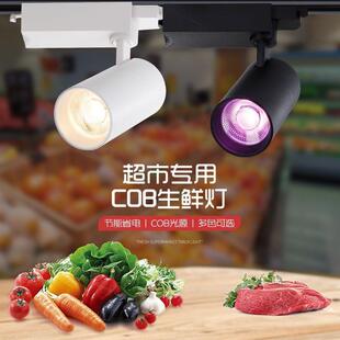 新国标生鲜灯熟食店射灯鲜肉猪肉灯海鲜蔬菜水果灯商用卤菜专用灯