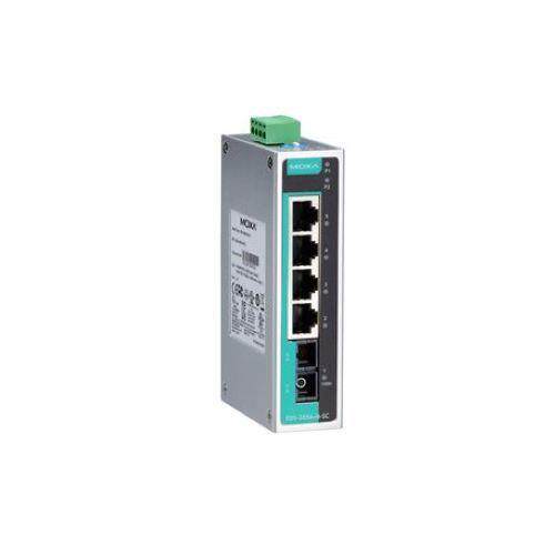 MOXA EDS-205A 系列 5 端口非网管型工业以太网交换机