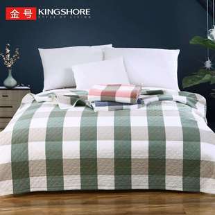 金号多功能毯纯棉三层纱布床单/办公室盖毯/夏凉被/单人毛巾被A类