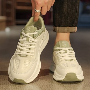 夏天鞋子男百搭2024新款夏季网面透气运动鞋男士休闲鞋板鞋跑步鞋