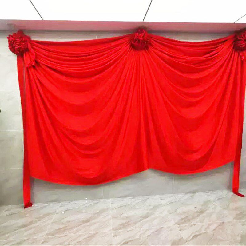 开业揭幕布揭幕仪式开业剪彩红绸布揭幕大红花揭幕红布汽车揭幕布