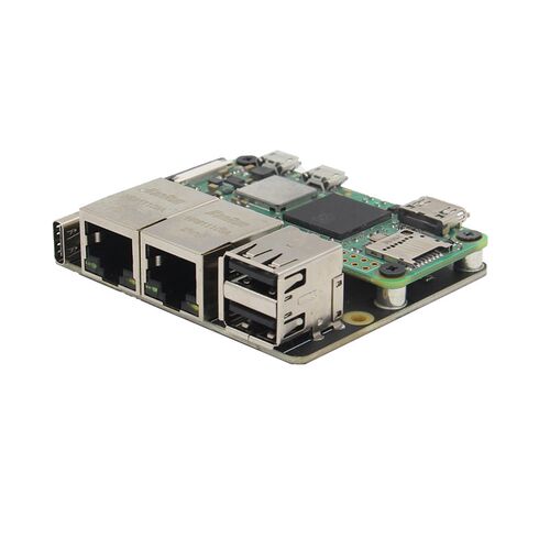 适用于树莓派zero 2W / pi zero 软路由器扩展板和 USBT HUB X305