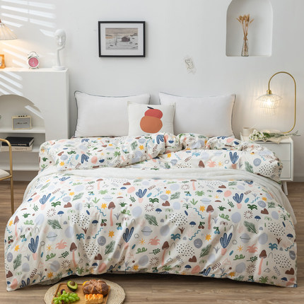 纯棉被套加大248/270x260x240x230x250x220x190定做全棉被罩6x7尺