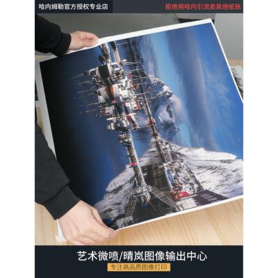 照片开发哈勒经典印刷艺术Giclee照片印刷大尺寸摄影自定义无框绘