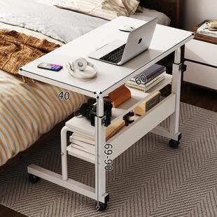 可移动一体学习桌带轮初中生高中生书桌书桌小学生写作业专用桌