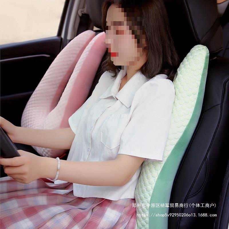 汽车U枕儿童睡觉神器护颈枕长途车载上抱枕后座后排枕头车用睡枕