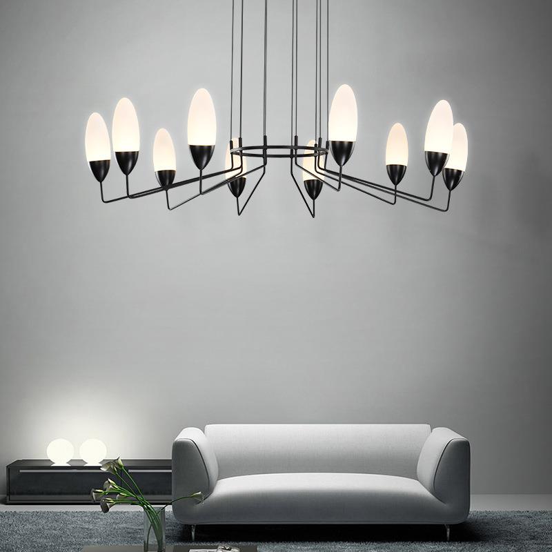 2019新款吊灯后现代简约卧室餐厅客厅灯北欧设计师创意灯饰灯具