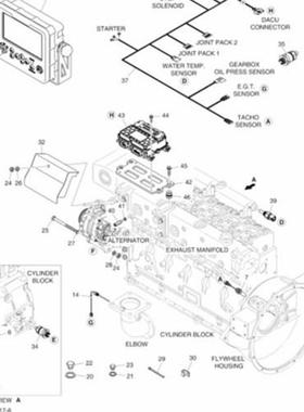 65.27441-6003机油压力开关L136T斗山